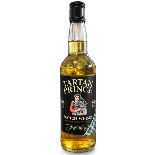 Tartan prince scotch whisky - prince,