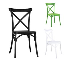 Sedia in polipropilene croce