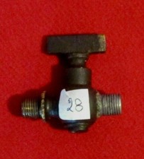 ? ANTICO RUBINETTO IN BRONZO EPOCA 1910 LIBERTY PER LAMPADE A GAS - 410