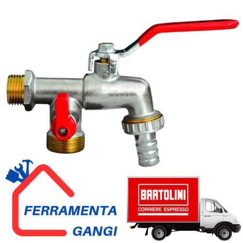 Rubinetto gomma doppio - rubinetto,