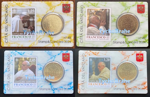 Stamp coin card cent - coin, 50