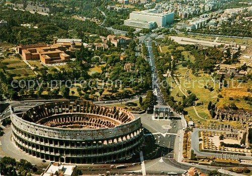 Roma rom veduta aerea - rom,