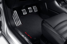 Pedaliera sportiva con appoggiapiede