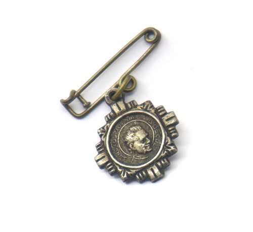 Spilla medaglia religiosa - medaglia,