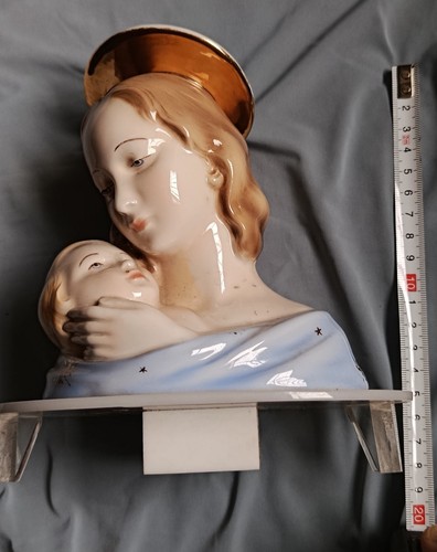 Scultura madonna con - madonna,