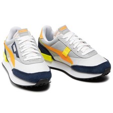 Scarpe da ginnastica unisex adulto Puma Future Rider doppie scamosciate originali nuove