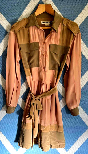 Abito camicia patch militare