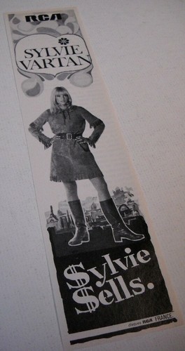 Sylvie vartan rara pubblicità - sylvie,