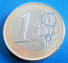 MONETA Molto Rara DA 1 EURO SPAGNA ANNO 2003 ERRORE DI CONIO NEI PAESI
