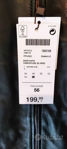 Giubbotto conbipel pelle - giubbotto,