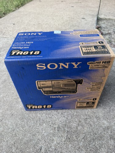 Videocamera sony ccd tr818 - videocamera,