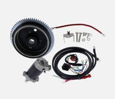 OEM Electric Start Motor Flywheel Kit for Yamaha 4-Stroke 25HP Outboard F25SMHA