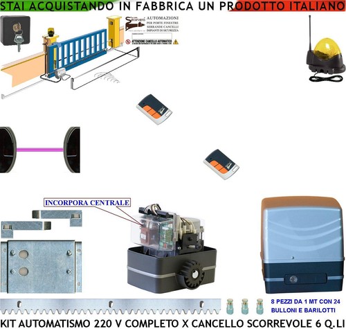 Cancello elettrico scorrevole - cancello,