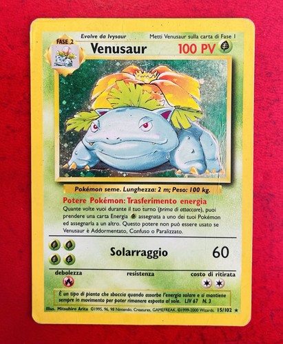 Lotto carte pokemon venusaur - lotto,