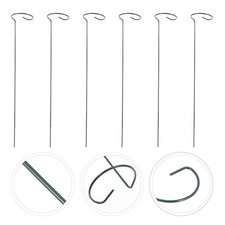  6 Pezzi Telaio Rampicante per Piante Traliccio Vasi Pannelli Giardino Paletti