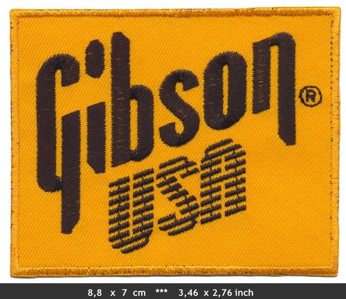 Gibson toppa patch - toppa, chitarre