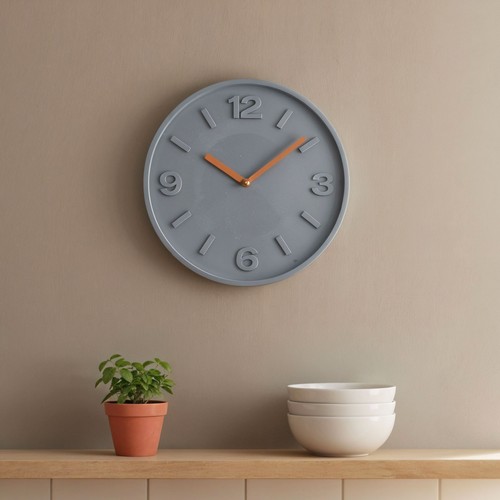 Orologio parete cemento - orologio,