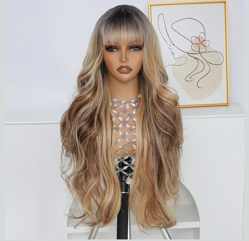 Parrucca balayage lunga - parrucca,