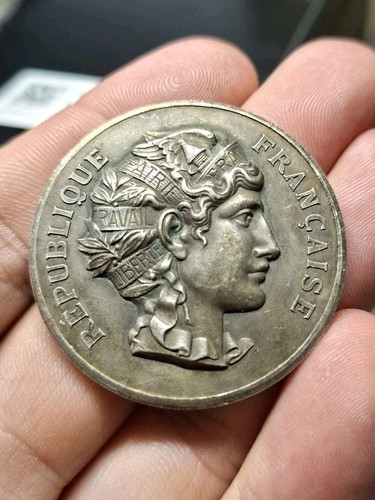 Medaglia repubblica francese - medaglia,,