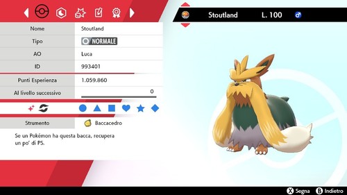 Stoutland ultra shiny 6iv - ultra, br