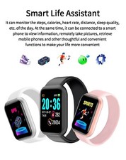 Orologio Fitness per uomo  donna adatto per Apple Android Smart Watch Bluetooth 