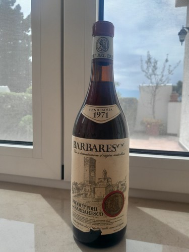 Vino 1971 barbaresco - 1971,