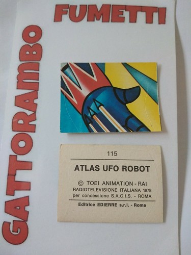 Figurine atlas ufo robot 115 - figurine,