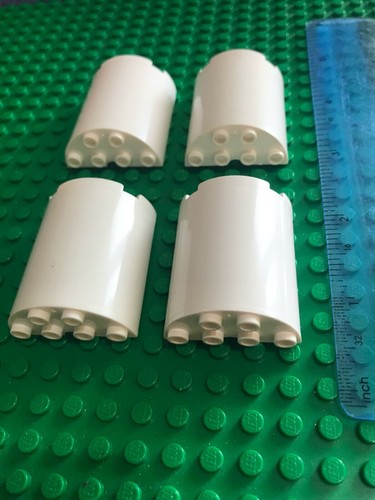 Lego bianco cilindro - lego, mezzo
