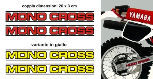 Kit adesivi mono - adesivi, cross