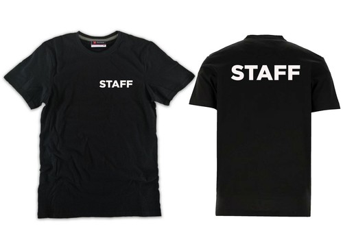 Shirt staff stampa fronte - t-shirt,