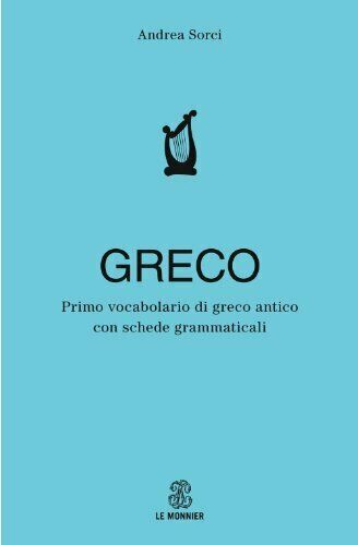 Greco primo vocabolario - greco, di