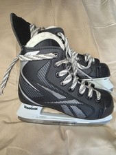 Reebok 5K ice hockey skates junior jr size 13 recreational skate black