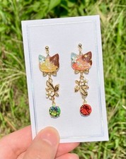 Orecchini gatto fatti a mano