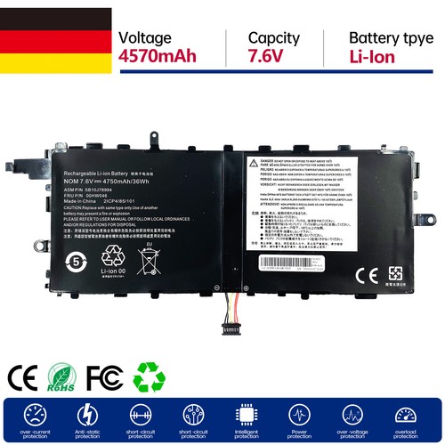 00hw046 batteria per lenovo - per,