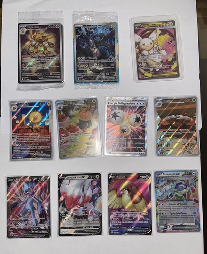 Lotto carte pokemon - carte, mint
