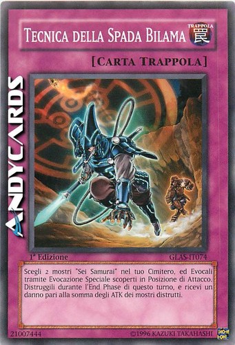 Tecnica della spada bilama - tecnica,
