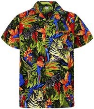 Funky Camicia Hawaiana Jungle