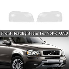 Pair Headlight Lens Headlamp
