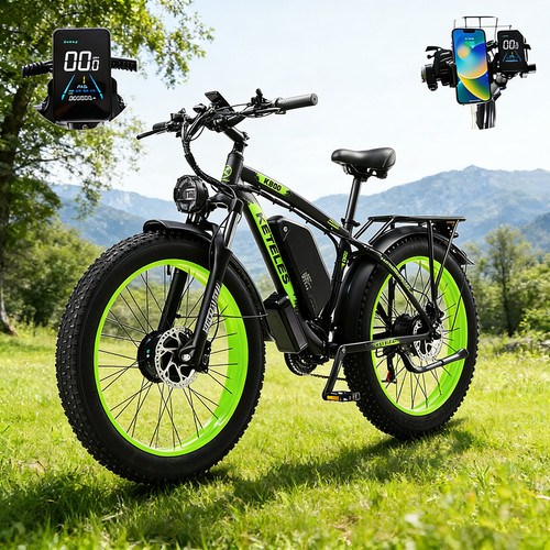 Bicicletta elettrica - elettrica, 26