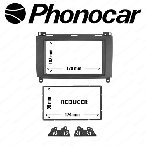 Phonocar 03739 mascherina 2din - 03739,