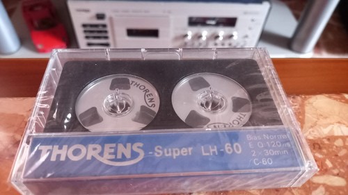 Audio cassette vergini thorens - audio,
