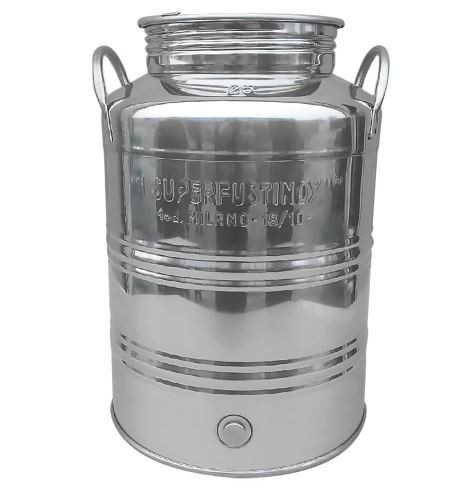 Contenitore bidone fusto olio - bidone,