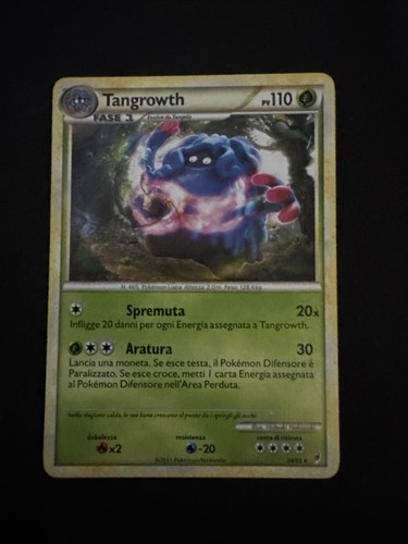 Carta pokemon tangrowth - carta,