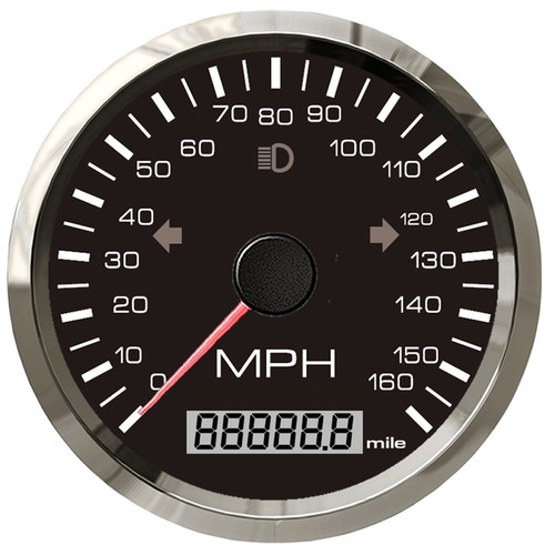Tachimetro gps 85mm 160 mph - gps,