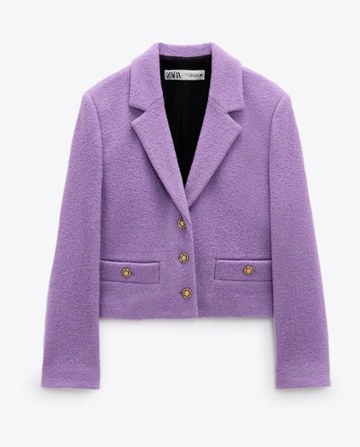 Giacca zara blazer cropped - zara,