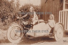 Original Photo Postcard Girls