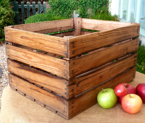 Cassa legno vintage - in,