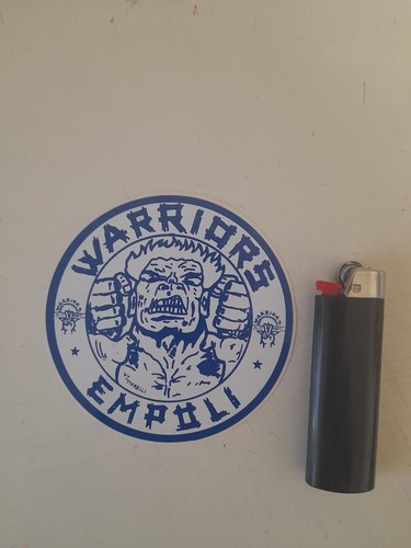 Adesivo ultras empoli - empoli, warriors