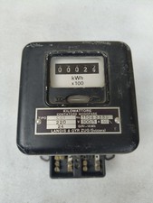 Contatore Elettrico Monofase Enel Landis Vintage Vecchio