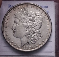 NL* USA 1 DOLLARO ARGENTO SILVER MORGAN 1881 Conservazione super super prezzo